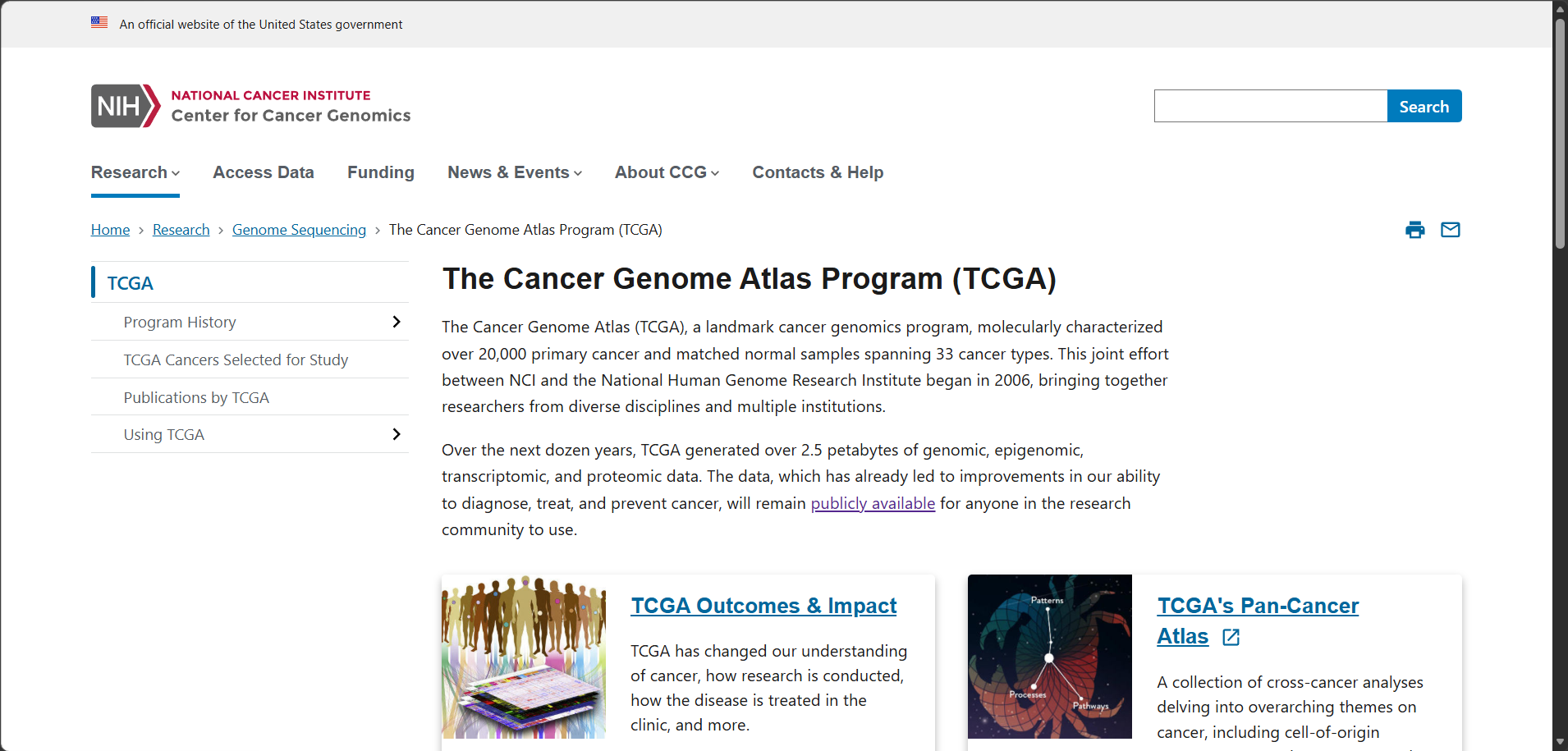 TCGA 数据库